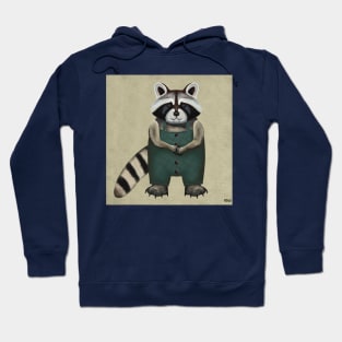 Rick the Raccoon by Kate VanFloof Hoodie